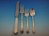 William and Mary by Lunt Sterling Silver Flatware Set for 48 Service 251 Pieces