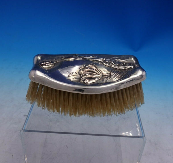 M.W. Galt and Bro Sterling Silver Clothes Brush w/ Mixed Metals #203X (#3997)