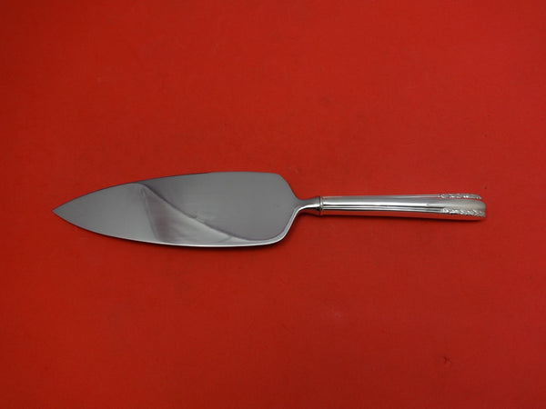 Chapel Bells by Alvin Sterling Silver Cake Server HH w/Stainless Custom 10 1/8"