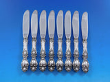 Lucerne by Wallace Sterling Silver Butter Spreader HH Modern Set 8 pcs 6 1/4"