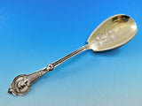 Medallion aka Warrior by Wood & Hughes Sterling Silver Berry Spoon GW Flowers