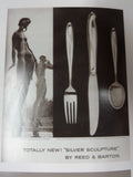 Silver Sculpture by Reed & Barton Sterling Silver Flatware Service Set 62 Pcs