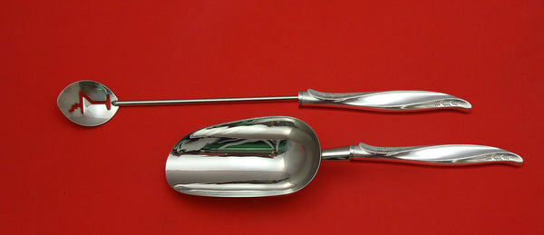 Pine Spray by International Sterling Silver Bar Set 2pc HHWS Custom Made