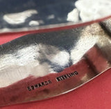 Edwards Sterling Silver Napkin Ring 2 1/4" x 1" .7 ozt.