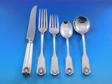 Fiddle Shell by Frank Smith Sterling Silver Flatware Set 8 Service 44 pieces