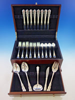 Martinique by Oneida Sterling Silver Flatware Set for 8 Service 37 pieces