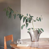 Bloom Botanica by Georg Jensen Stainless Steel Flower Pot Medium Modern - NOS