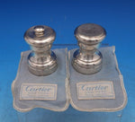 Traditional by Cartier Sterling Silver Salt and Pepper Shaker Set 2pc (#7495)