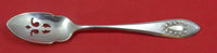 Napoleon by International Sterling Silver Olive Spoon Pierced 5 3/4" Custom Made