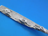 Lap Over Edge by Tiffany and Co Sterling Teaspoon w/Applied Flowers or Seed Pods