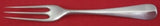 Queen Anne by James Robinson Sterling Salad Fork 3-tine narrow tines 6 1/2"