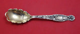 Heraldic by Whiting Sterling Silver Sugar Spoon GW Fancy Fluted Narrow 5 7/8"