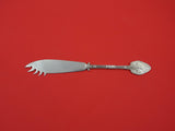 Lotus by Whiting Sterling Silver Cheese Knife w/ picks brite-cut Original 7 1/4"