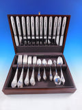 Renaissance by Plasait Orfevres Sterling Silver Flatware Set Service Dinner 72pc