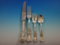 Marlborough by Reed & Barton Sterling Silver Flatware Set Service Dinner 115 pcs
