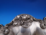 Floral Series by Wallace Sterling Silver Fruit Bowl #1168 2 5/8" x 11" (#8248)