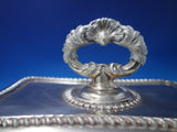 Gadroon English Silverplate Pair of Vegetable Warming Pans Vintage (#6114)