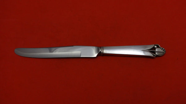 Woodlily by Frank Smith Sterling Silver Steak Knife Rounded Blade 9 1/4"