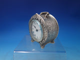 Lap Over Edge Acid Etched by Tiffany Sterling Silver Clock by VAP Brevet #6021