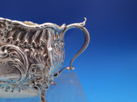 Dresden by Whiting Sterling Silver Sugar and Creamer GW #3338 B Monogram (#8344)