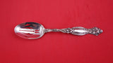 Frontenac By International Sterling Silver Pierced Serving Spoon Tulip 8 1/4"