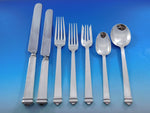 Hampton by Tiffany Sterling Silver Flatware Set for 12 Service 90 pcs Dinner