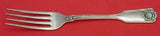 Fiddle Shell By Frank Smith Sterling Silver Regular Fork 7 1/4" Flatware