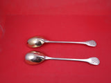 Colbert Coligny by Puiforcat French Sterling Salad Serving Set GW AS 10 1/4"