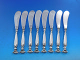 Romance of the Sea Wallace Sterling Silver Butter Spreader HH Paddle Set 12 pcs