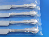 Hampton Court by Reed and Barton Sterling Steak Knife Set 4pc Texas Sized Custom