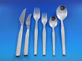 Marski Tapio Wirkkala Sterling Silver Flatware Set Service Scandinavian Modern