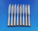 Candlelight by Towle Sterling Silver Butter Spreaders HH modern Set 8pcs 6 1/4"