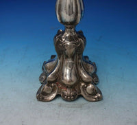 Hugo Bohm German .800 Silver Candelabra Pair 3-Light 21 1/2" Tall (#5678)