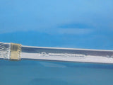 Aegean Weave Gold by Wallace Sterling Silver Horseradish Scoop 6 1/2" Custom
