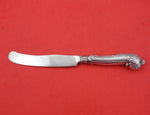 Otto Schneider German .800 Silver Regular Knife Applied Stag Crest 8 5/8"