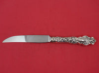 Irian by Wallace Sterling Silver Steak Knife HH with Stainless Blade Orig 10"