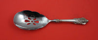 Grande Baroque by Wallace Sterling Silver Vegetable Serving Spoon pierced 9 3/4"