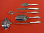 Dawn Star by Wallace Sterling Silver Cocktail Party Bar Set 5pc Custom Made