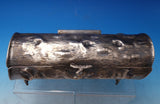 Italian Sterling Silver Box in Log Form w/Applied Branch Handle Feet (#7456)