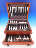 Nellie Custis by Lunt Sterling Silver Flatware Set for 12 Service 89 pieces