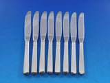 Craftsman by Towle Sterling Silver Butter Spreaders HH Modern Set of 8pcs 6 1/4"