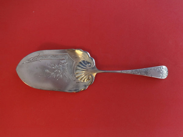 Chrysanthemum by Gorham Sterling Silver Pie Server FH AS Bright-Cut 9 1/2"