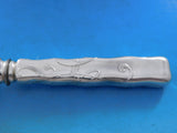 Lap Over Edge Acid Etched by Tiffany Sterling Dinner Knife Blunt Waves 10 1/2"
