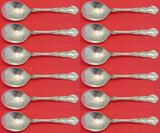 Old Atlanta by Wallace Sterling Silver Cream Soup Spoon Set 12 pieces 5 7/8"