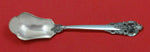 Grande Baroque by Wallace Sterling Silver Relish Scoop Custom Made 5 7/8"
