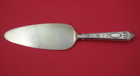 Adam By Lunt Sterling Silver Cake Server plated wide blade 10"