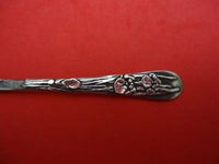 Japanese by Unknown Sterling Silver Butter Spreader Flat with Irises Flowers 6"