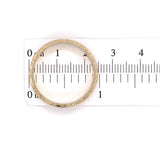 14k Yellow Gold Wedding Band Ring with Beaded Edge Men's Jewelry (#J5732)