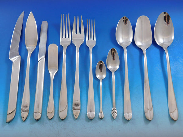 Victoria by Driade Follies Stainless Steel Flatware set 128 pc Modern IN BOOK