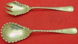 Colonial by Gorham Sterling Silver Salad Serving Set 2pc Original 8 1/2"